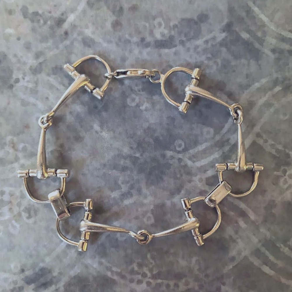 Timeless Silver Equestrian Bracelet